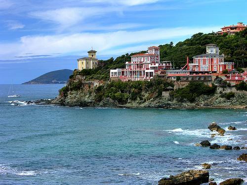 Hotel Baia Del Sorriso Castiglioncello Dış mekan fotoğraf